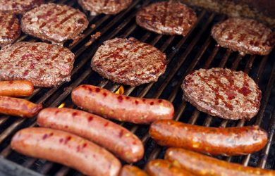2023 SCI BBQ with Hamburgers, Hot Dogs, and Sausage & Peppers